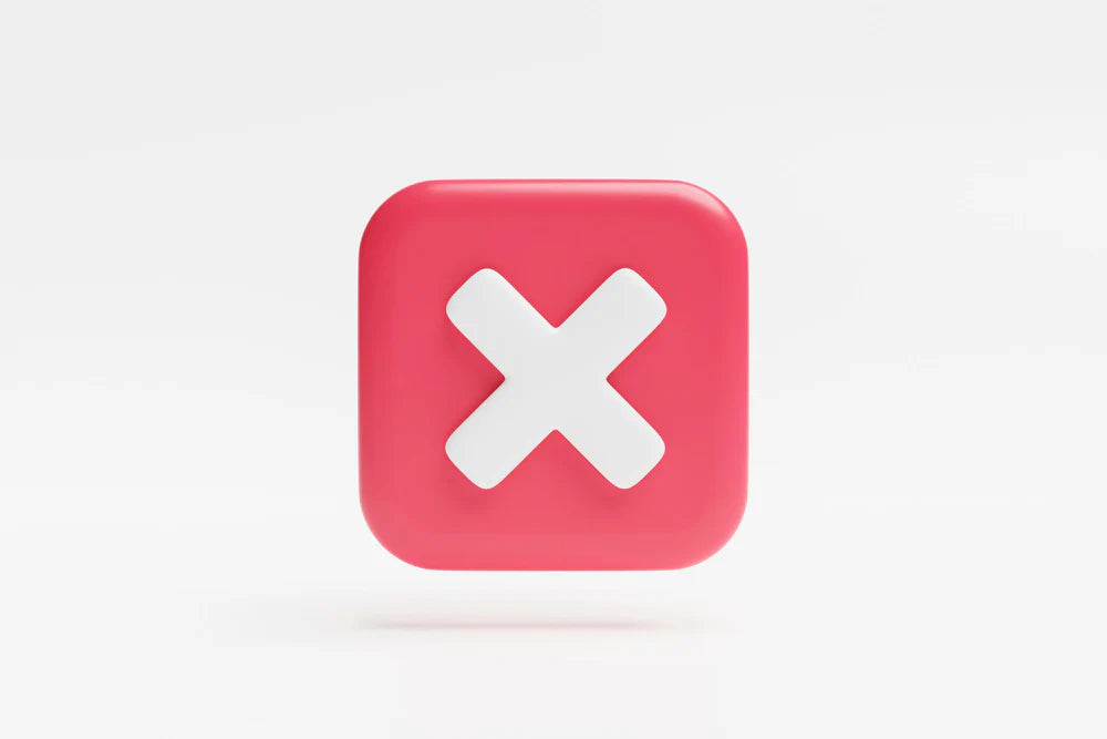 Wit kruis symbool in een vierkant met afgeronde hoeken
