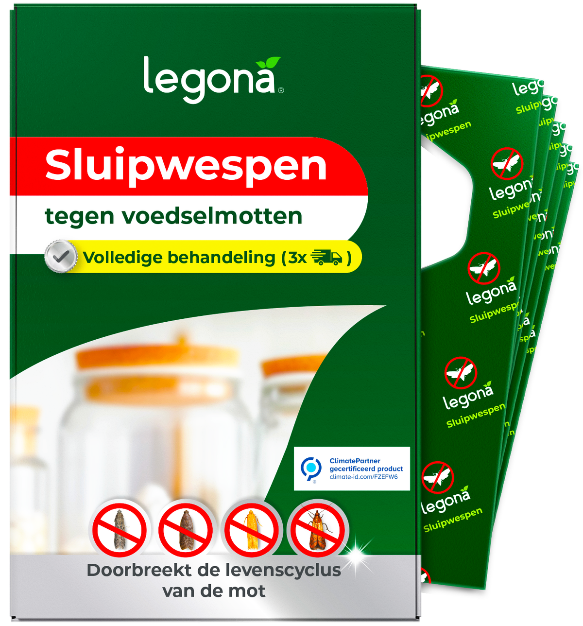 Sluipwespen tegen voedselmotten