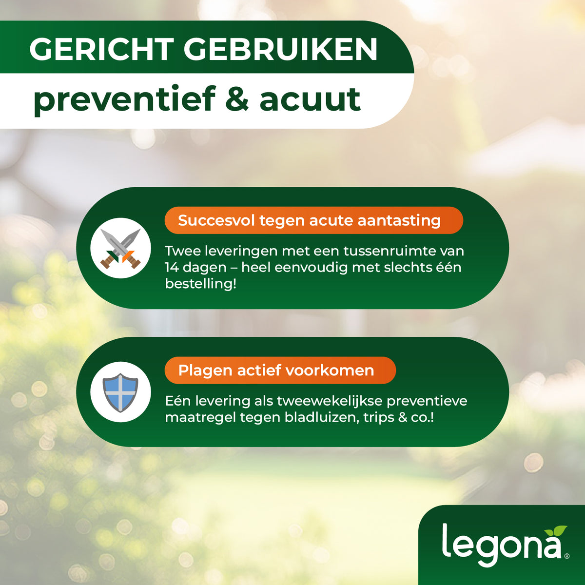 Gaasvlieglarven tegen bladluizen