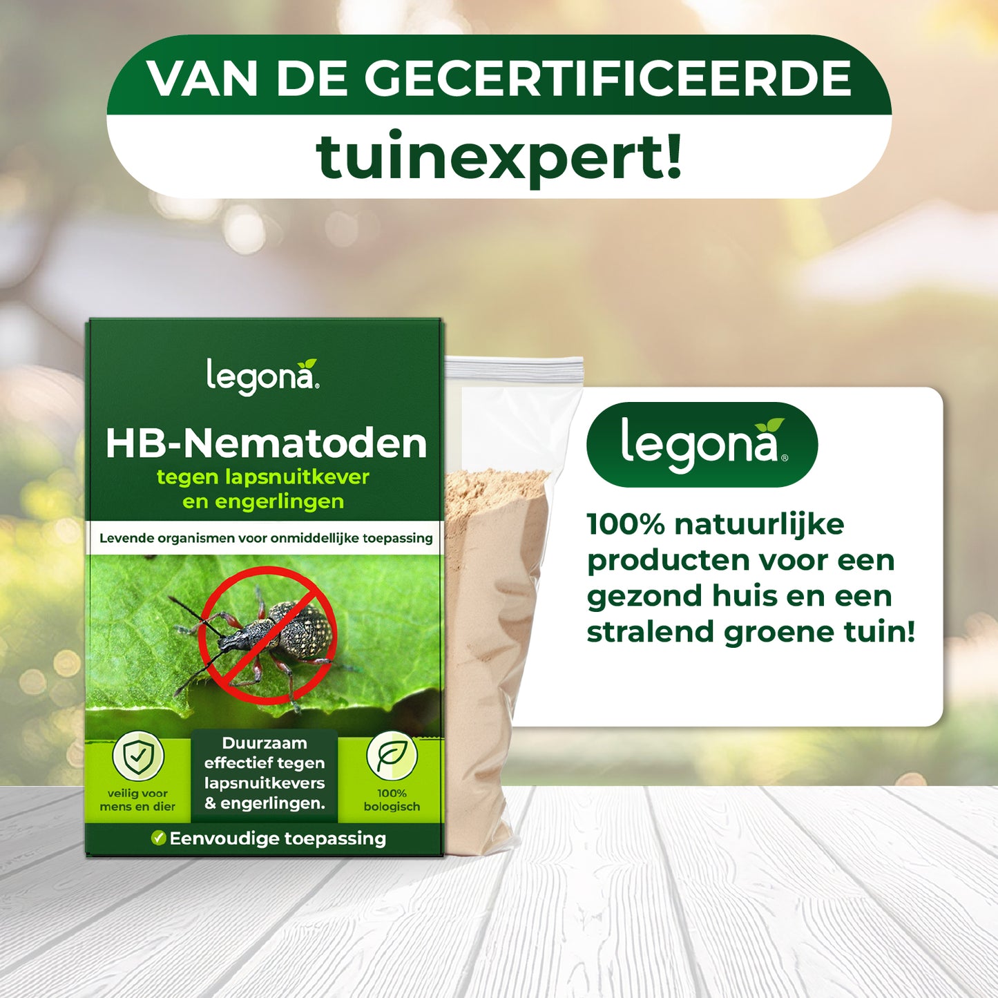 Aaltjes tegen lapsnuitkevers en engerlingen