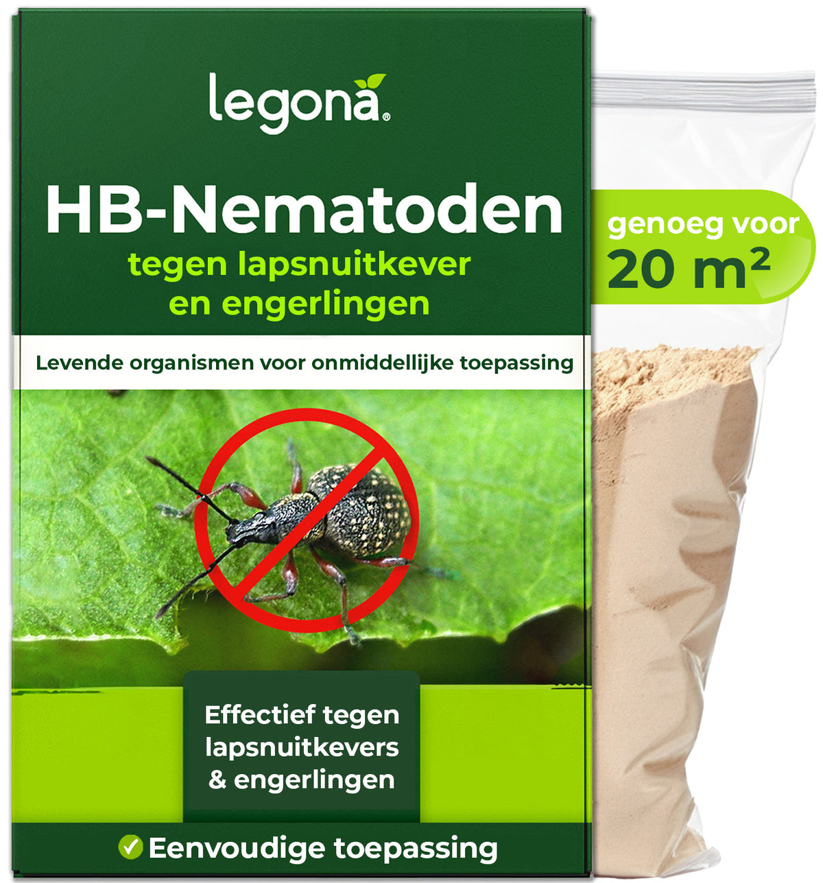 Aaltjes tegen lapsnuitkevers en engerlingen