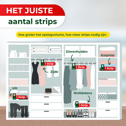 Sluipwespen tegen kledingmotten