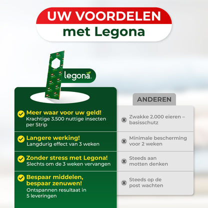 Sluipwespen tegen kledingmotten