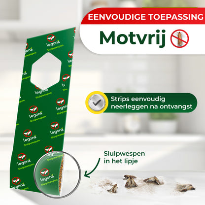 Sluipwespen tegen voedselmotten