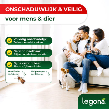 Sluipwespen tegen voedselmotten