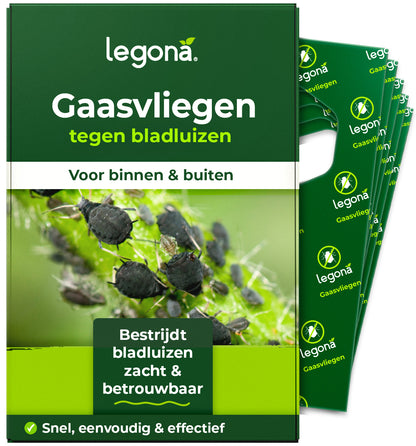 Gaasvlieglarven tegen bladluizen