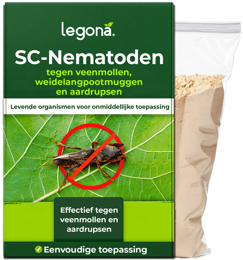 Aaltjes tegen veenmollen en langpootmuggen
