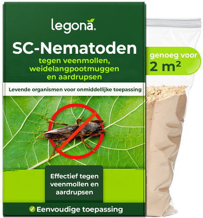 Aaltjes tegen veenmollen en langpootmuggen