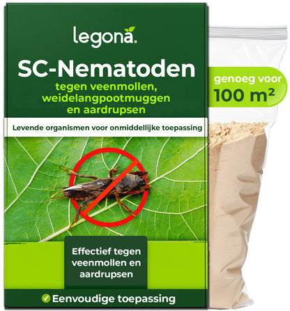 Aaltjes tegen veenmollen en langpootmuggen