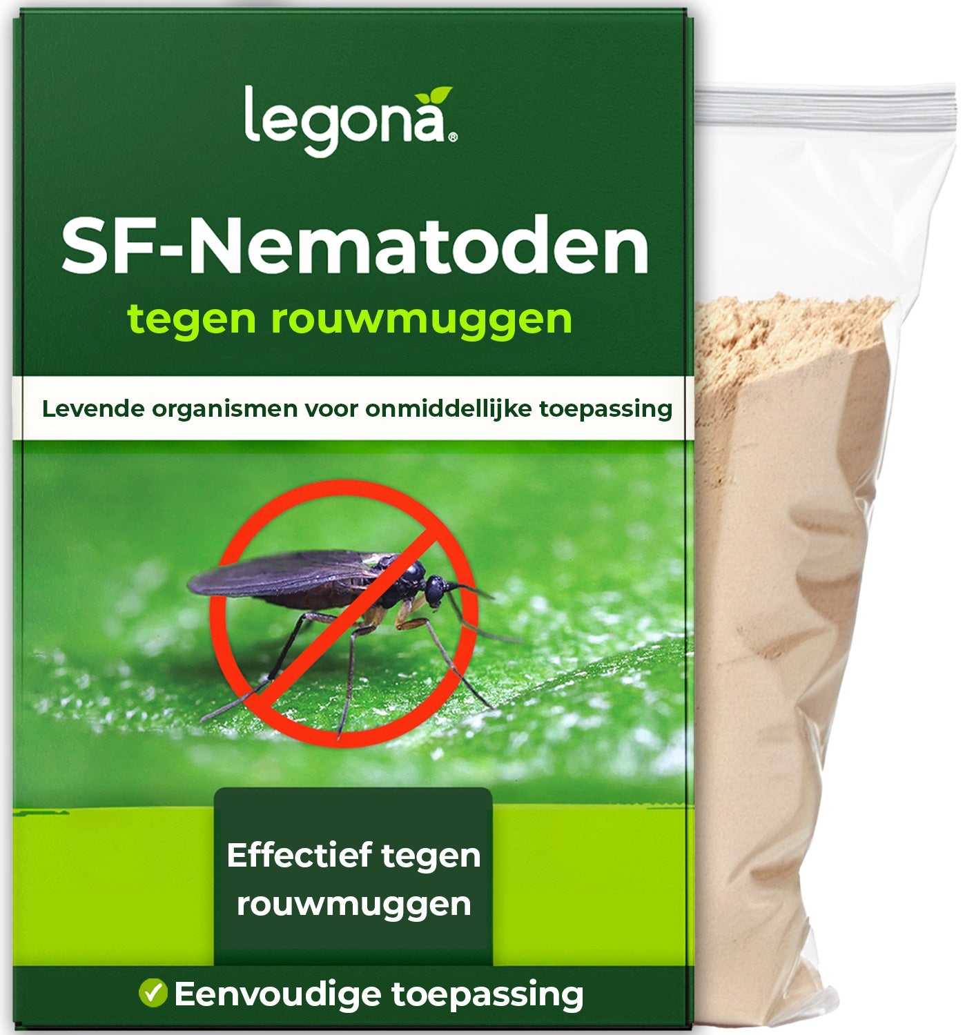 Aaltjes tegen varenrouwmuggen / rouwvliegjes