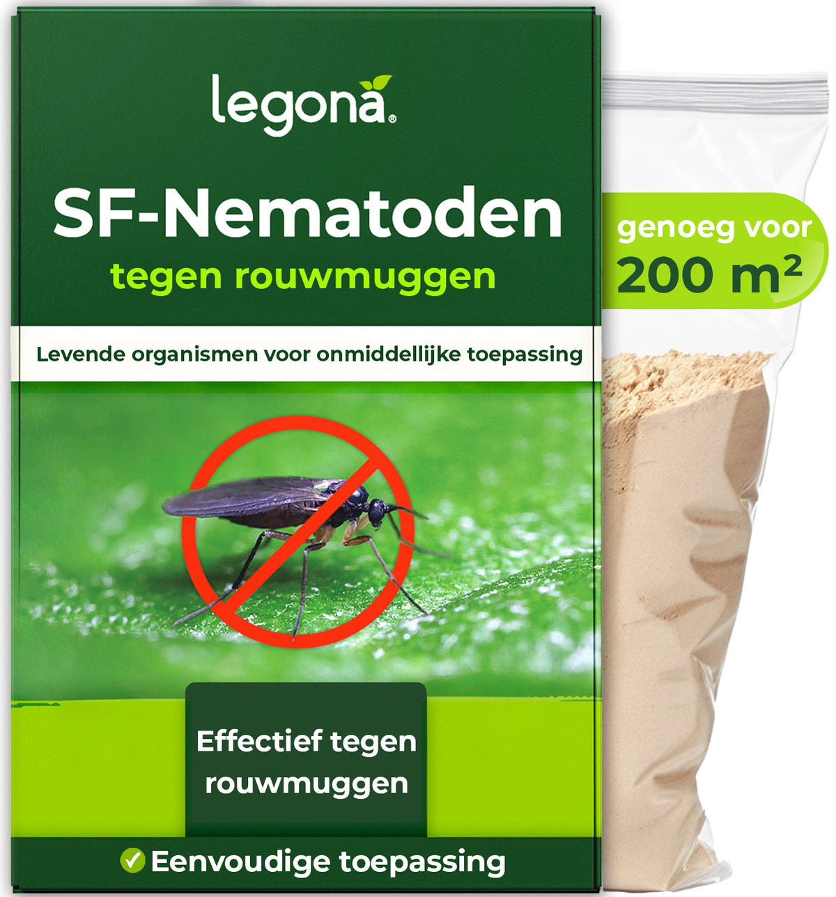 Aaltjes tegen varenrouwmuggen / rouwvliegjes