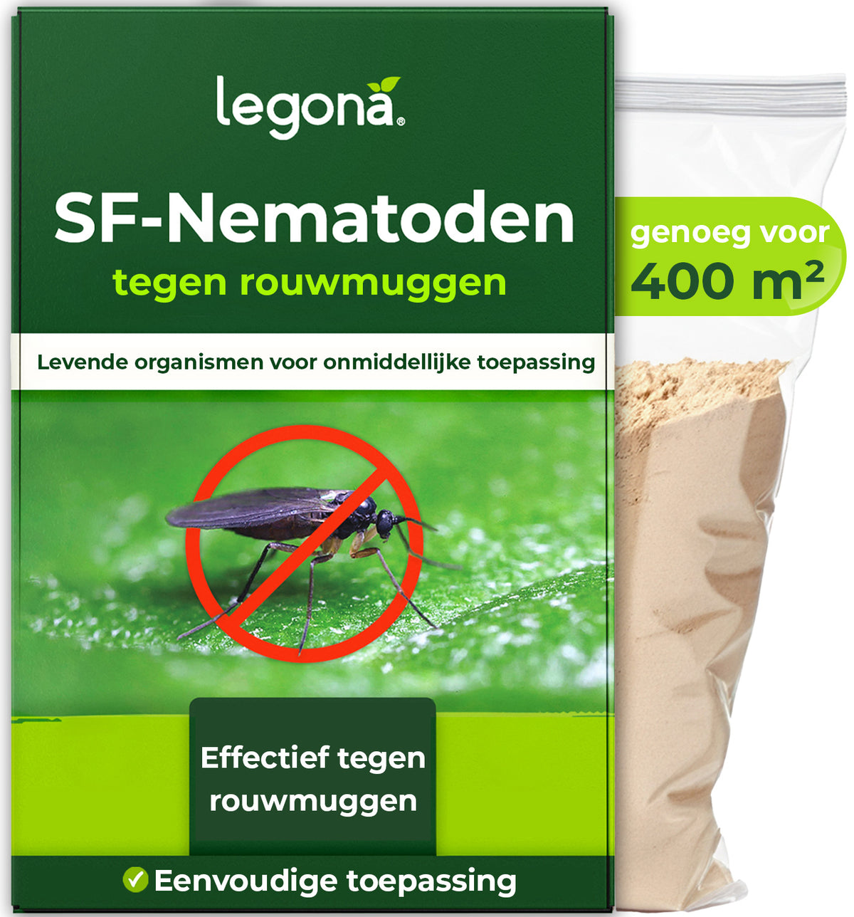 Aaltjes tegen varenrouwmuggen / rouwvliegjes