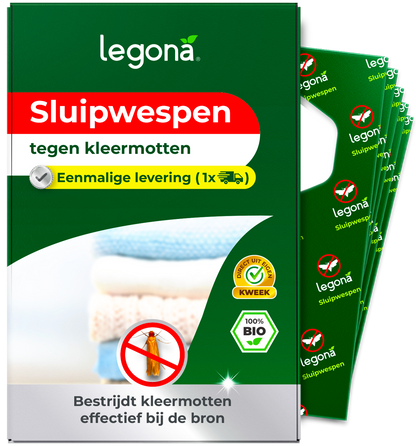 Sluipwespen tegen kledingmotten