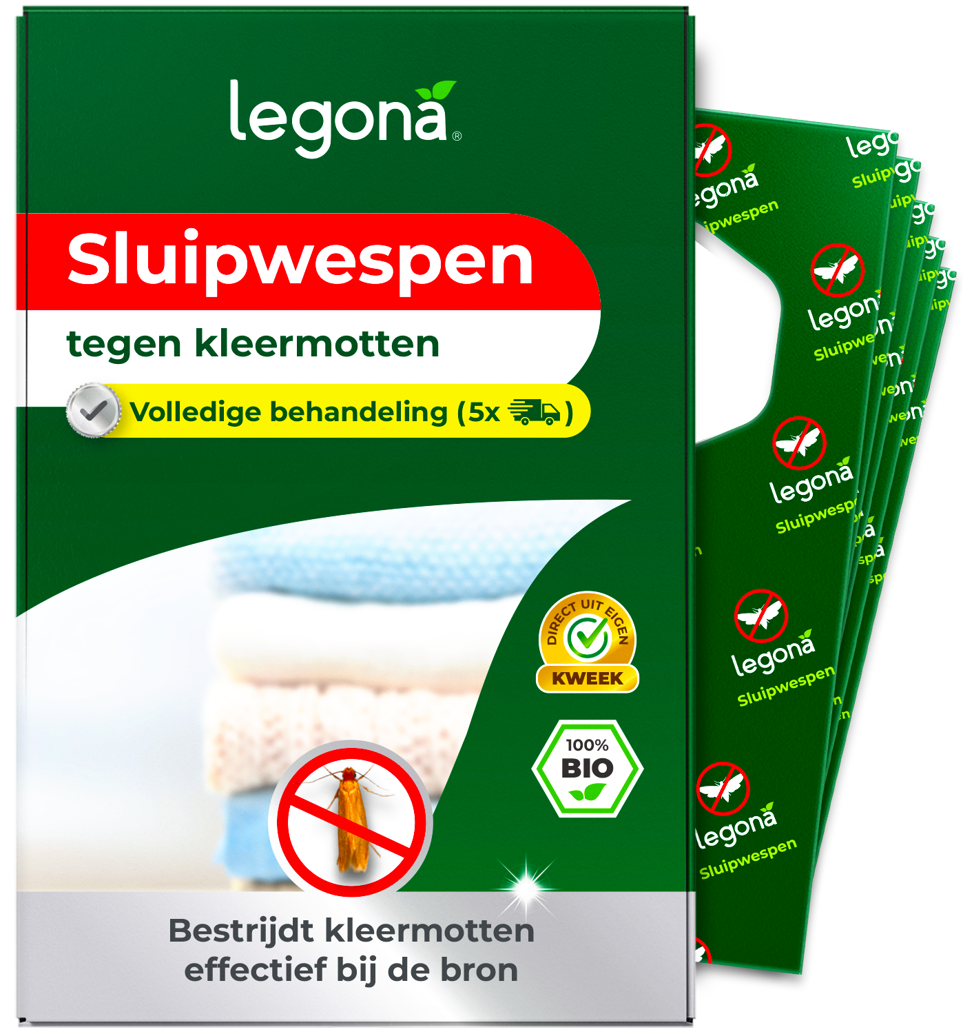 Sluipwespen tegen kledingmotten