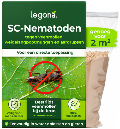 SC-Nematoden tegen veenmollen en langpootmuggen